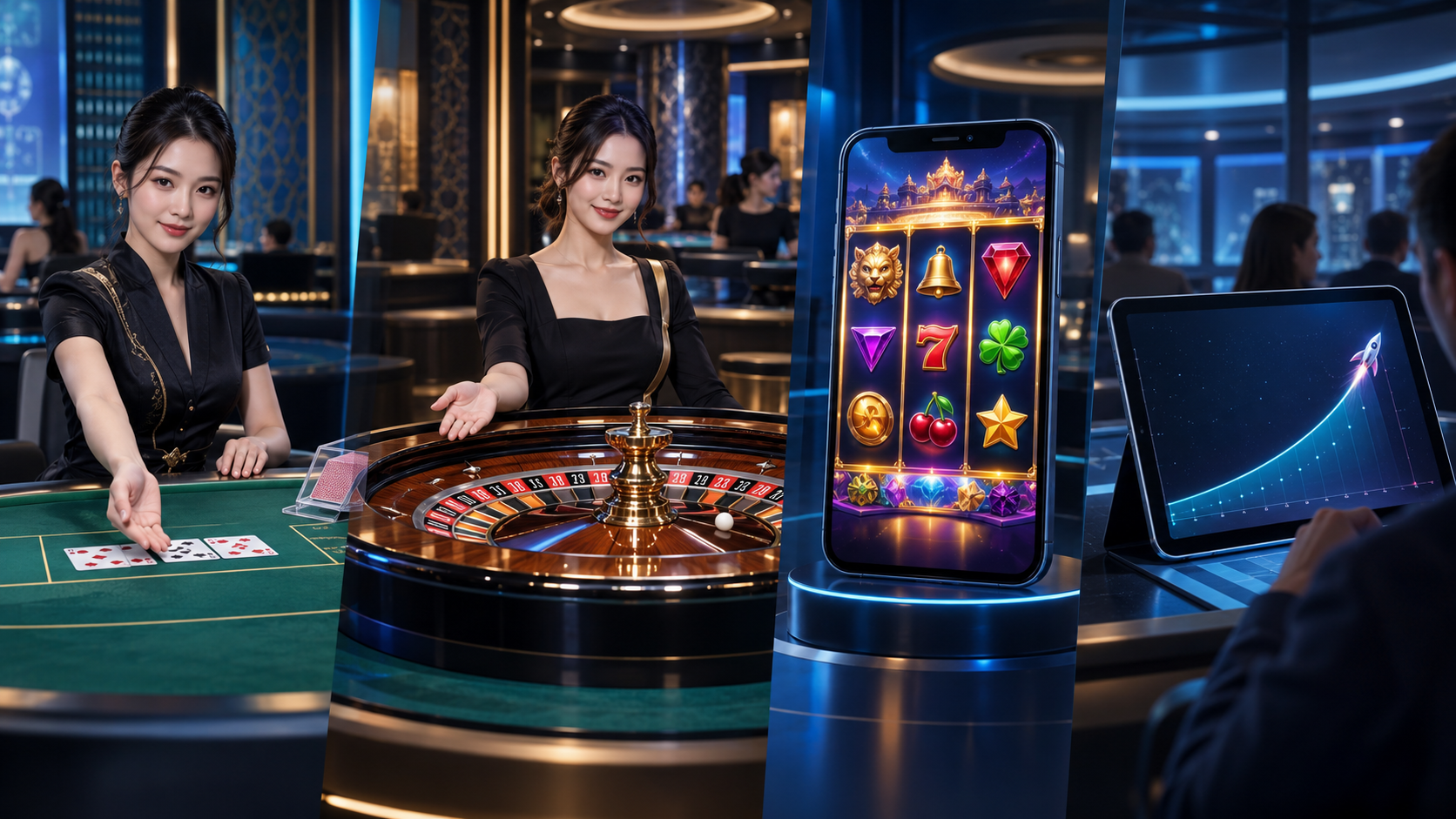 Trò chơi tại casino quốc tế